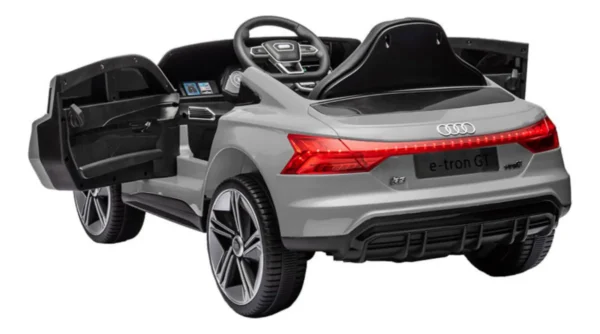 Carrinho Elétrico Audi E-tron Gt Cinza - Image 3