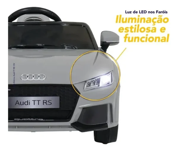 Carrinho Elétrico Infantil Audi Tt Rs - Image 8