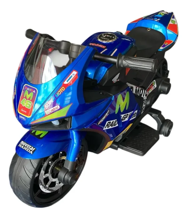 Mini Moto Elétrica Infantil Gp Racing 12v - Image 2