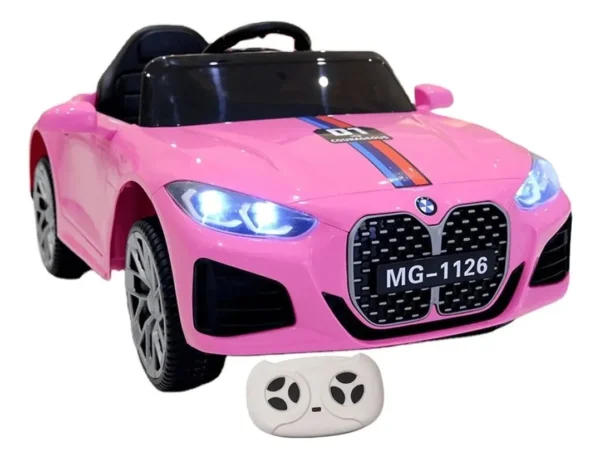 Carrinho Elétrico Infantil Bmw S4 Rosa - Image 2