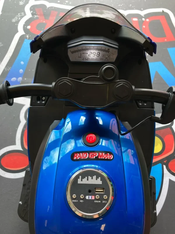 Mini Moto Elétrica Infantil Gp Racing 12v - Image 3