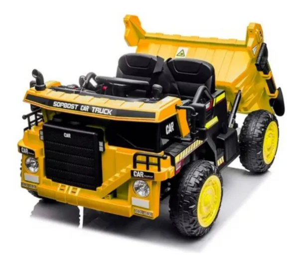 Carrinho Elétrico Mini Caminhão Com Caçamba