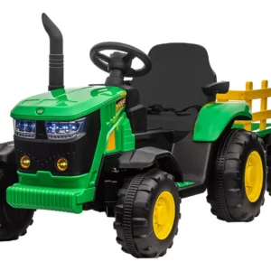 Trator Elétrico Infantil Verde Com Controle Remoto 12v Zippy Toys 110/220v