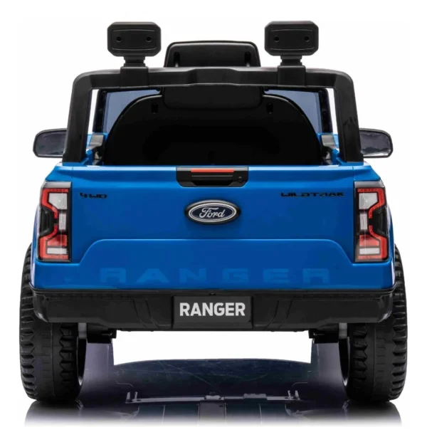 Carro Elétrico Infantil Com Controle Remoto Ford Ranger 12v Cor Azul - Image 2