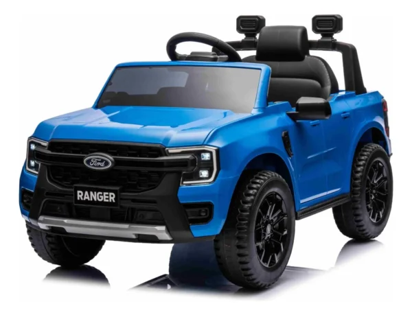 Carro Elétrico Infantil Com Controle Remoto Ford Ranger 12v Cor Azul
