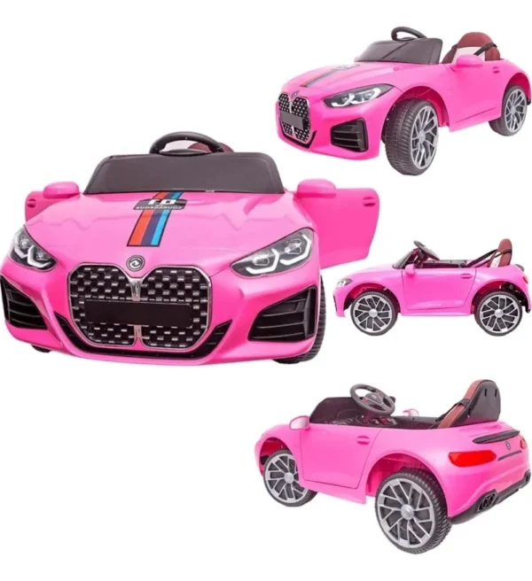 Carrinho Elétrico Infantil Bmw S4 Rosa - Image 3