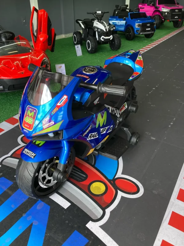 Mini Moto Elétrica Infantil Gp Racing 12v - Image 5
